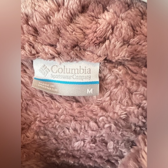 Columbia Women's Teddy Zipper Pullover color Fig - Picture 4 of 5